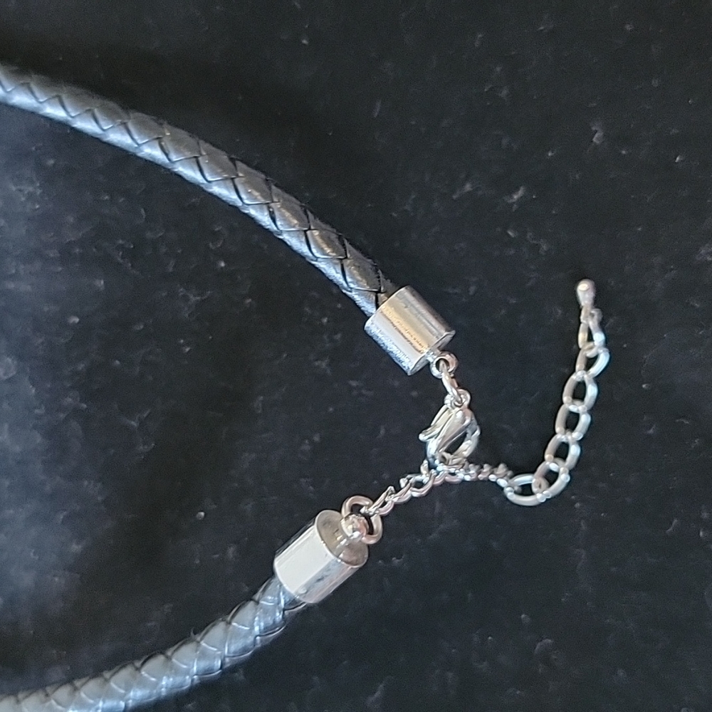 Large Rhinestone Statement Necklace - image 3